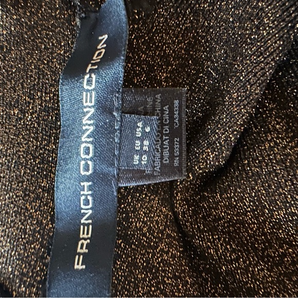 French Connection Danny Crepe Cap Sleeve Dress (bandage dress) - Picture 2 of 4